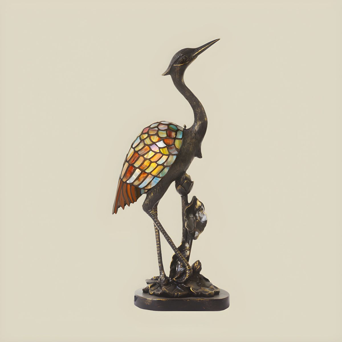 Table Lamp with Stained Glass Tiffany Style | Trivor