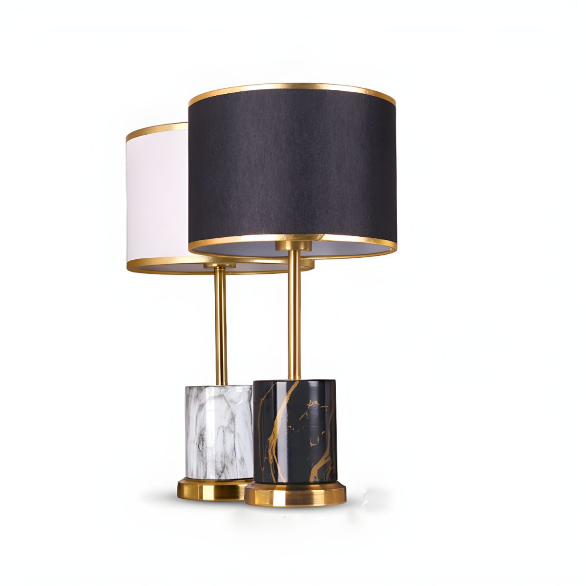Table Lamp with Touch Sensor Modern Metal Design | Tavion
