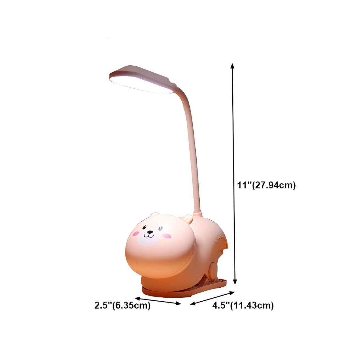 Table Lamp with USB Recharge Modern Style | Lunarex