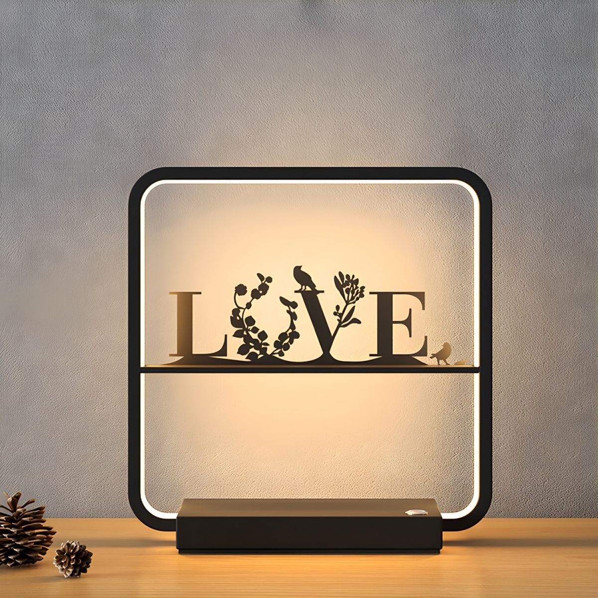 Table Lamp with Wireless Charger Modern LED | Lumora