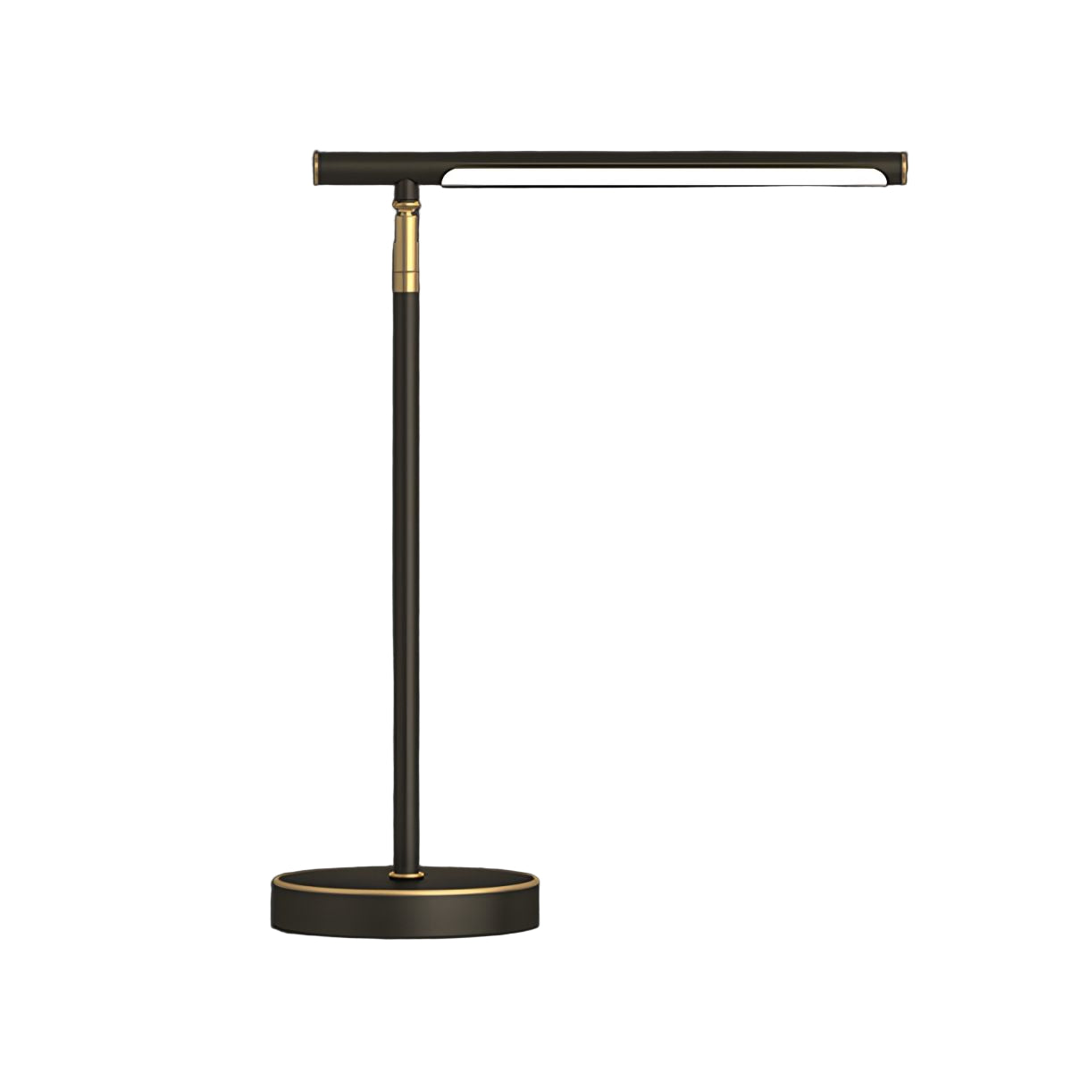 Table lamp with linear acrylic shade modern LED | Corvel