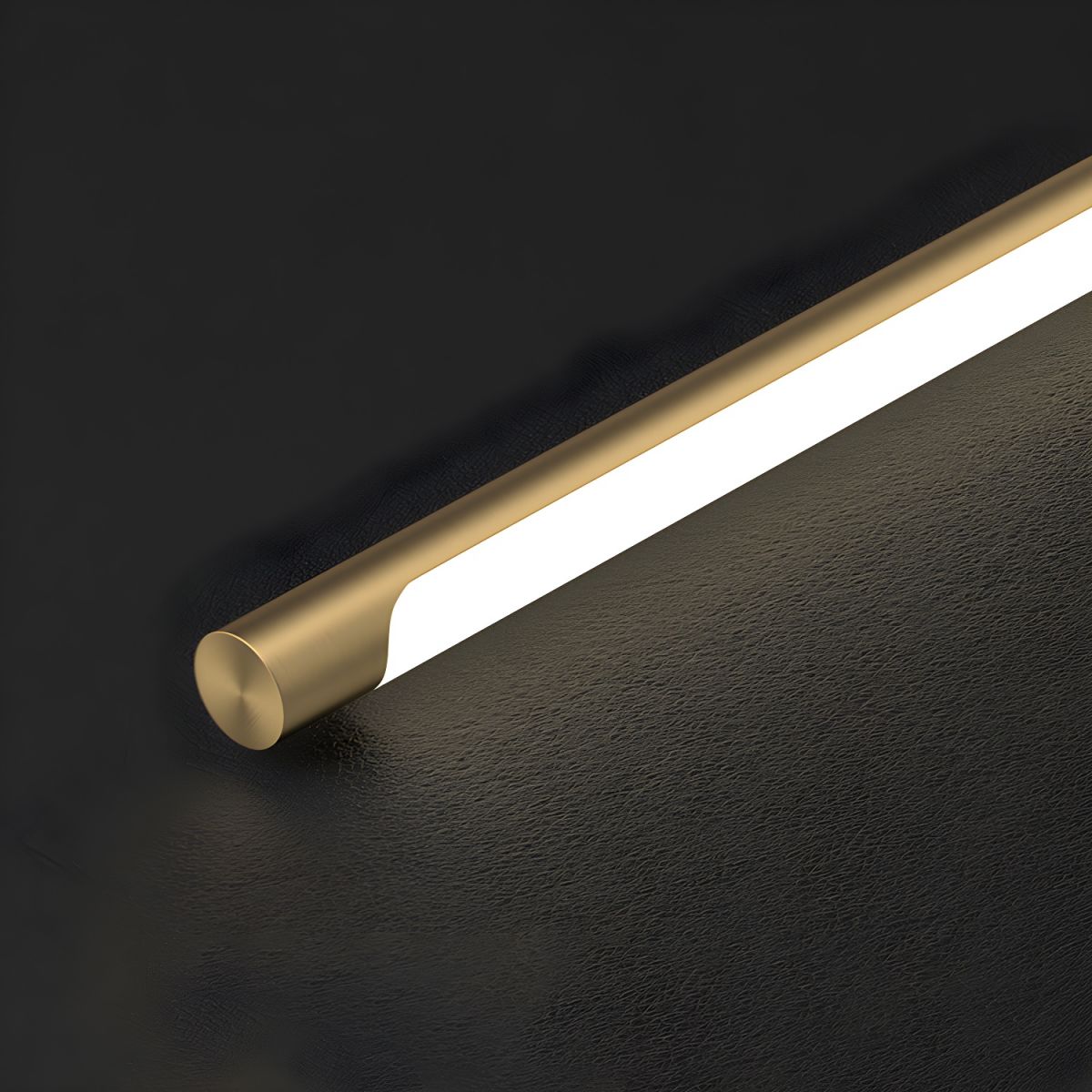 Table lamp with linear acrylic shade modern LED | Corvel