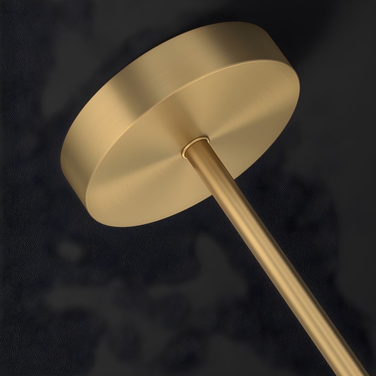 Table lamp with linear acrylic shade modern LED | Corvel