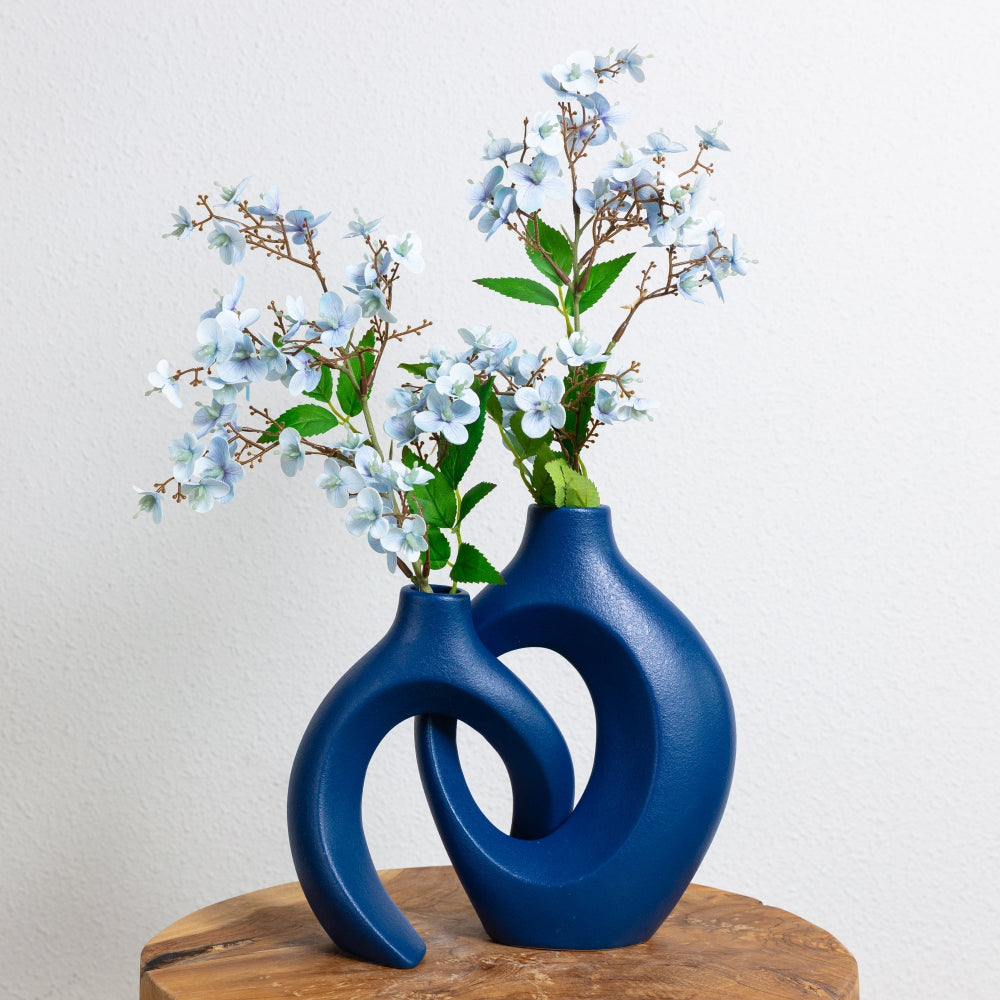 Vase Ceramic Intertwined Design for Modern Interiors | Zoreli
