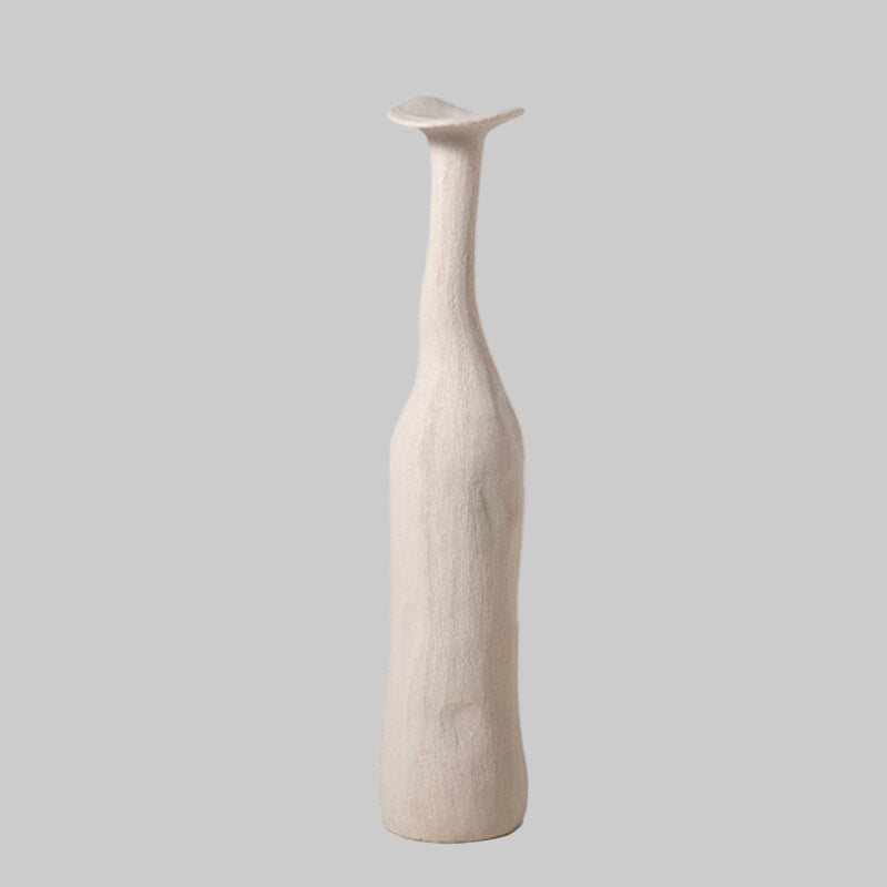 Vase Ceramic Japandi Bottle Handcrafted Design | Morandi