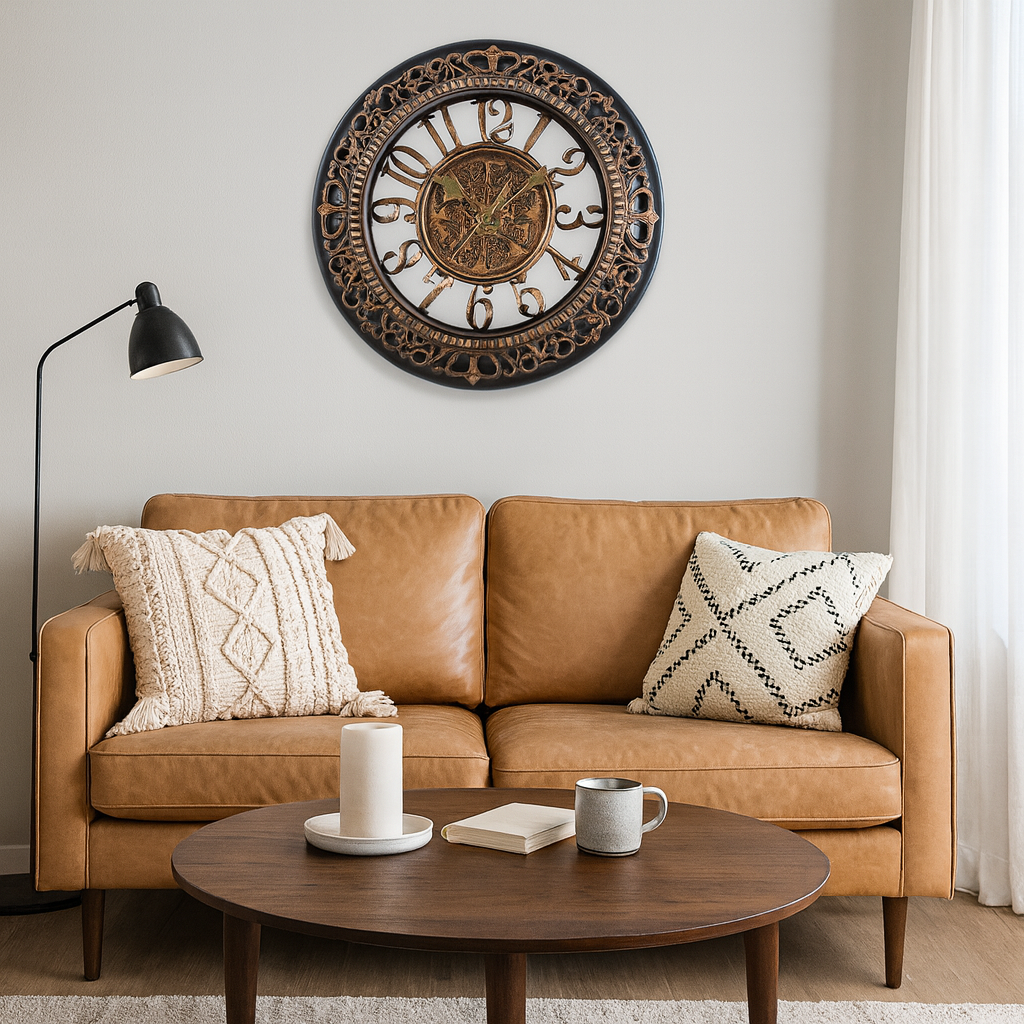 Wall Clock Acrylic Round Modern Design | Cireva