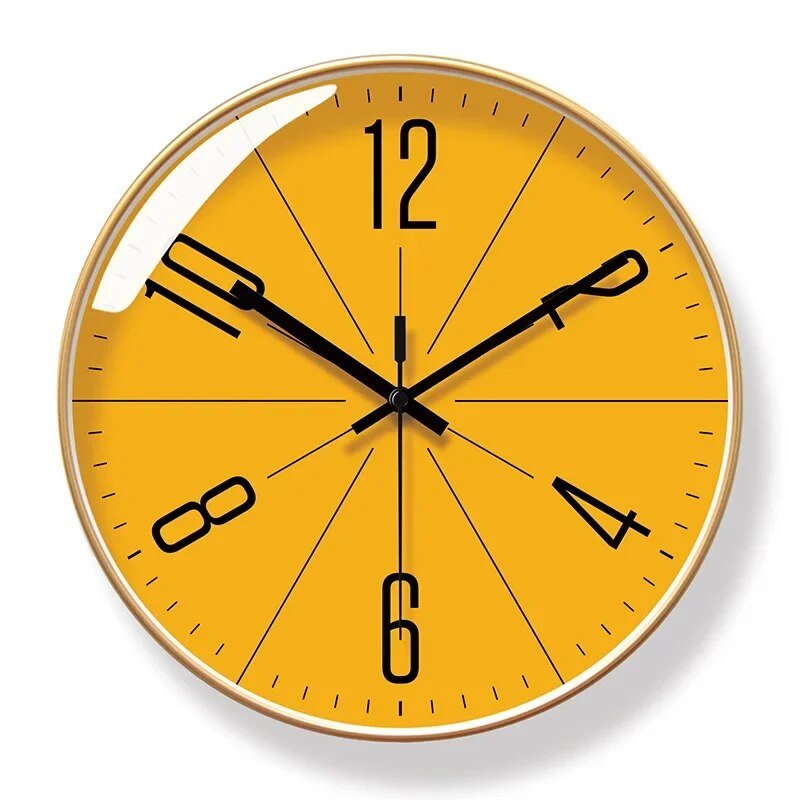 Wall Clock Minimalist Scandinavian Design | Noreto