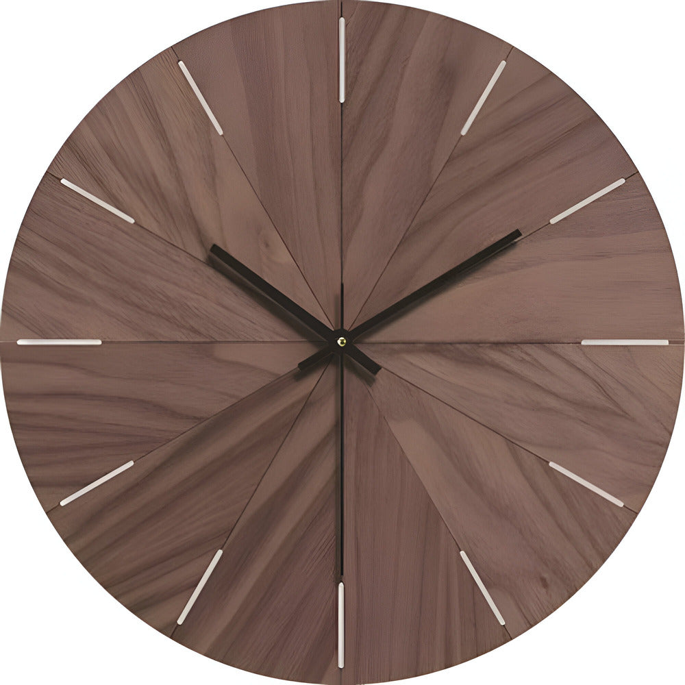 Wall Clock Minimalist Wooden Design | Selivo