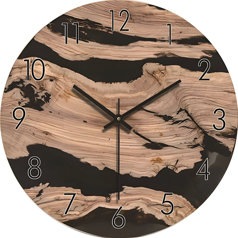Wall Clock Minimalist Wooden Design | Selivo