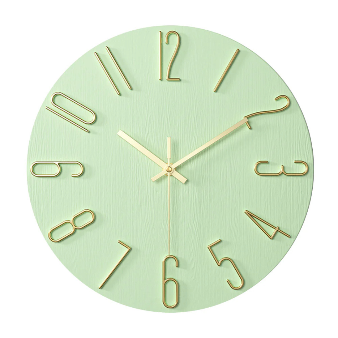 Wall Clock Modern Minimalist Design for Living Room | Nobela