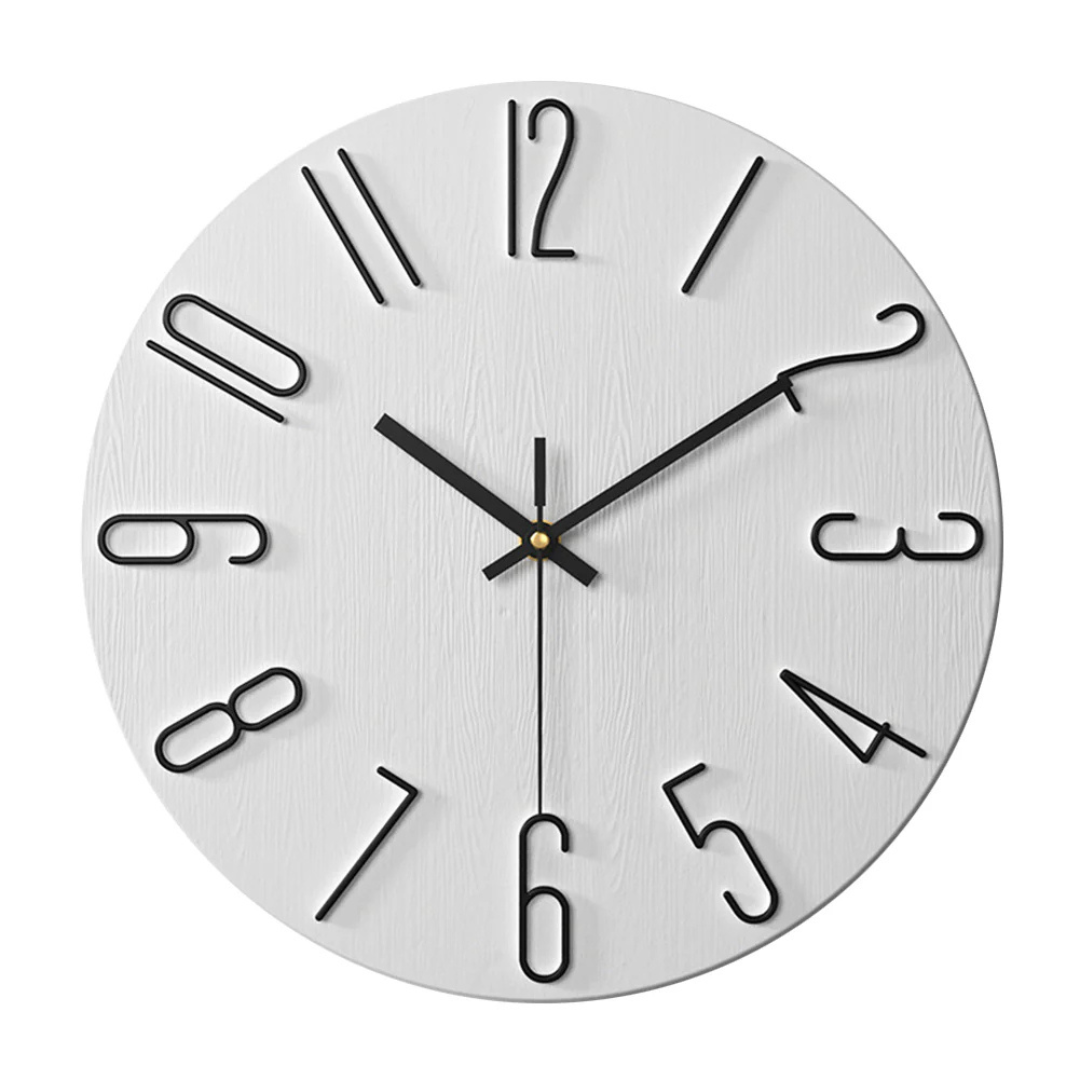 Wall Clock Modern Minimalist Design for Living Room | Nobela