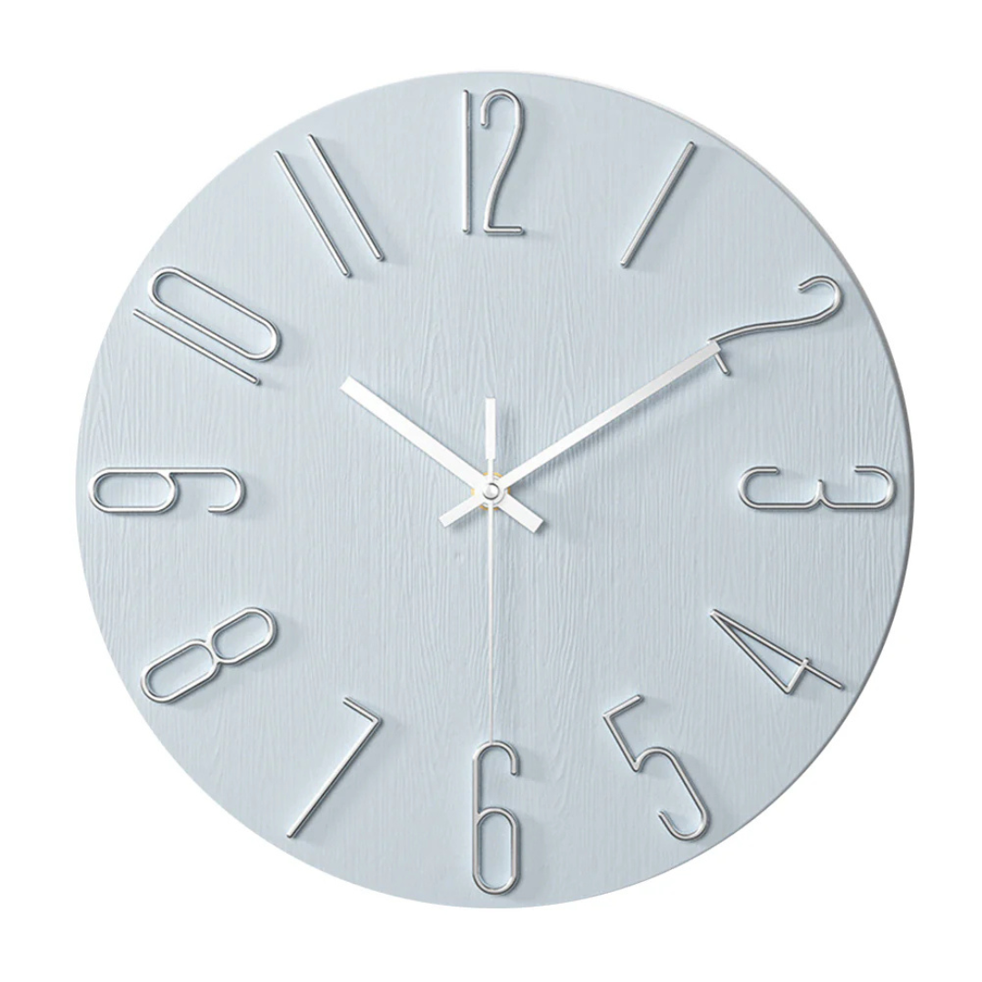 Wall Clock Modern Minimalist Design for Living Room | Nobela