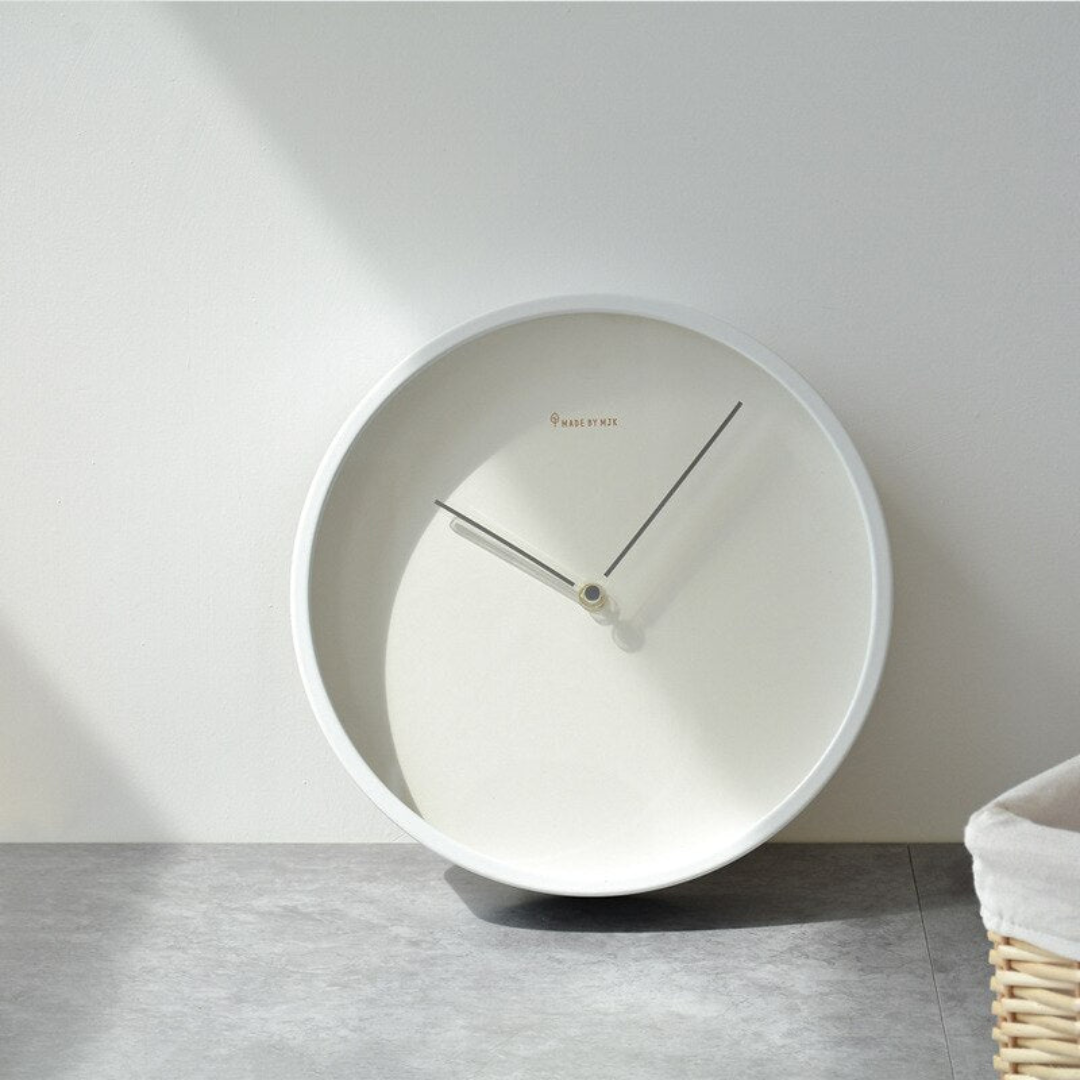 Wall Clock Scandinavian Minimalist Design | Loravi