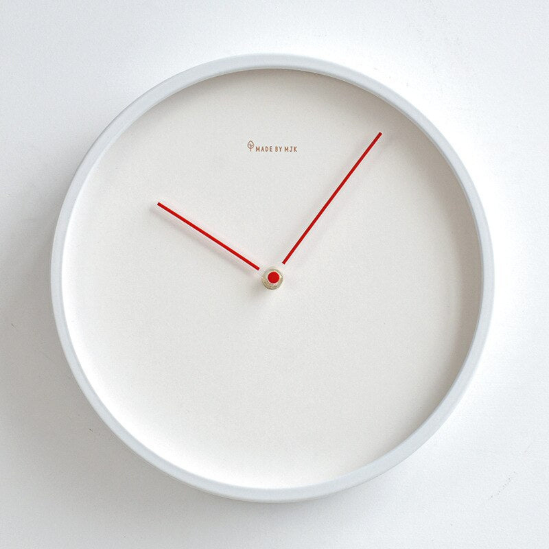 Wall Clock Scandinavian Minimalist Design | Loravi