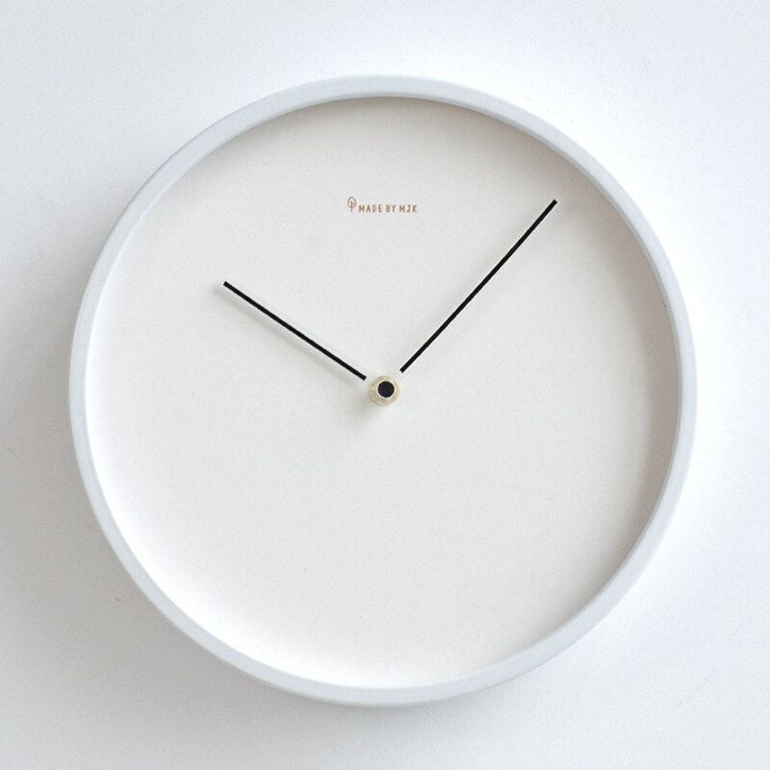 Wall Clock Scandinavian Minimalist Design | Loravi