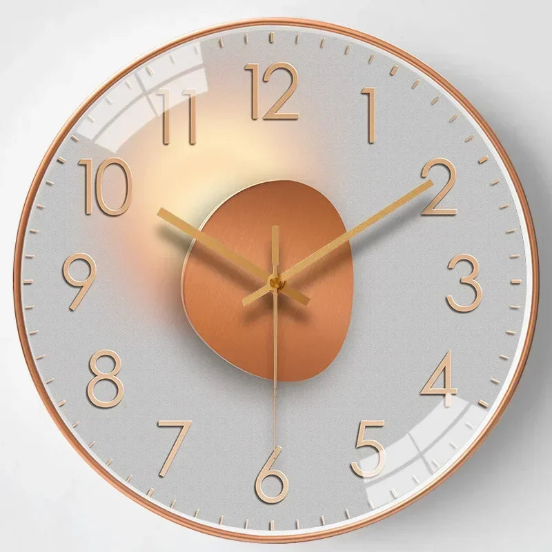 Wall Clock Silent Digital with Modern Design | Tisira