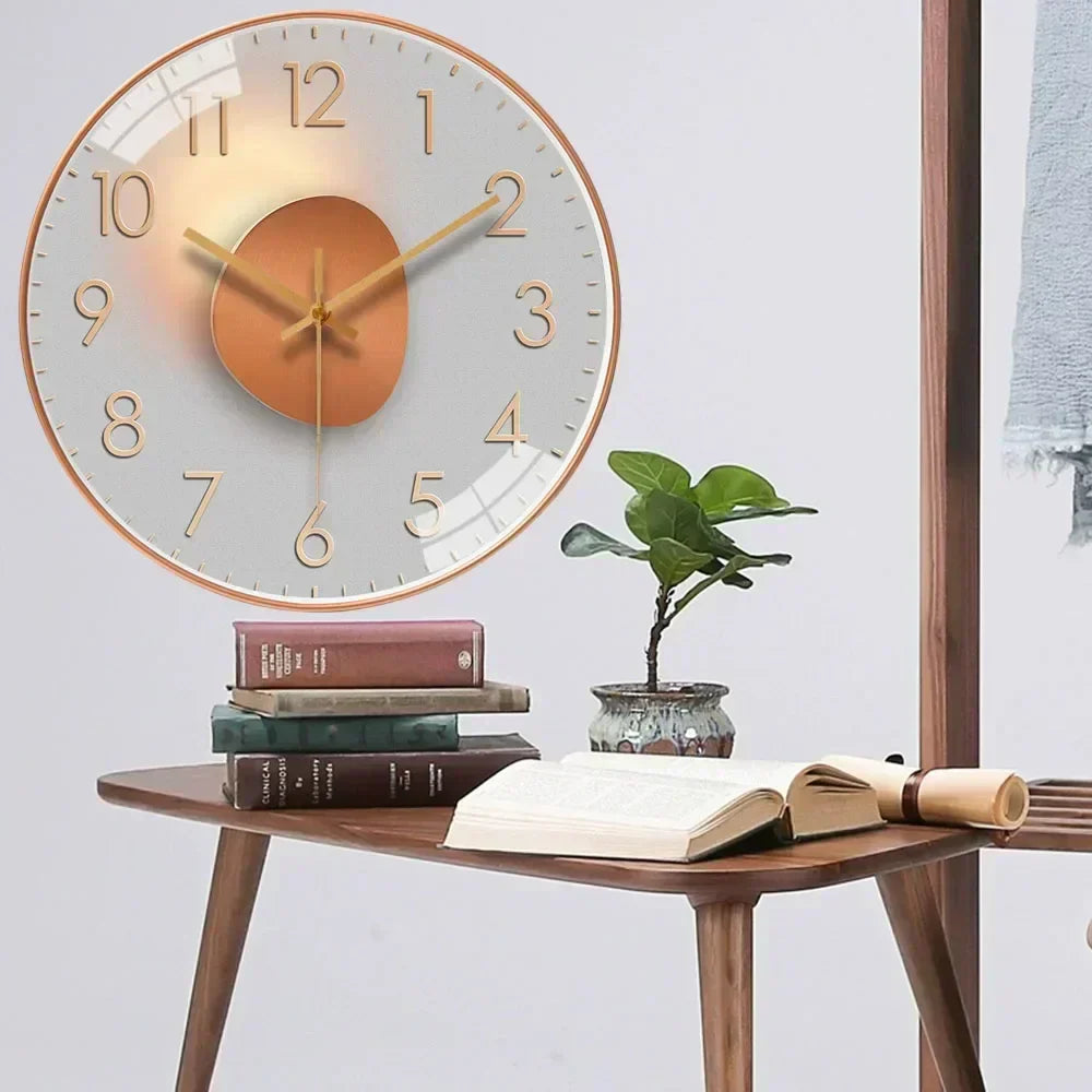 Wall Clock Silent Digital with Modern Design | Tisira