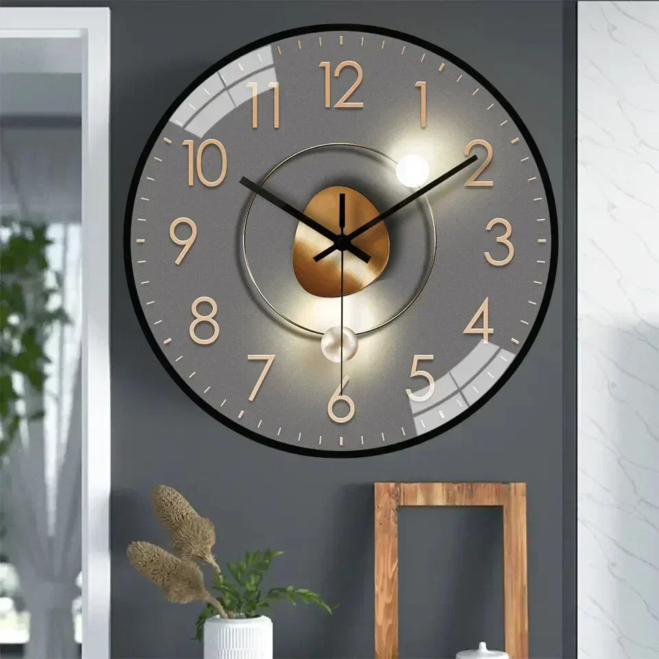 Wall Clock Silent Digital with Modern Design | Tisira