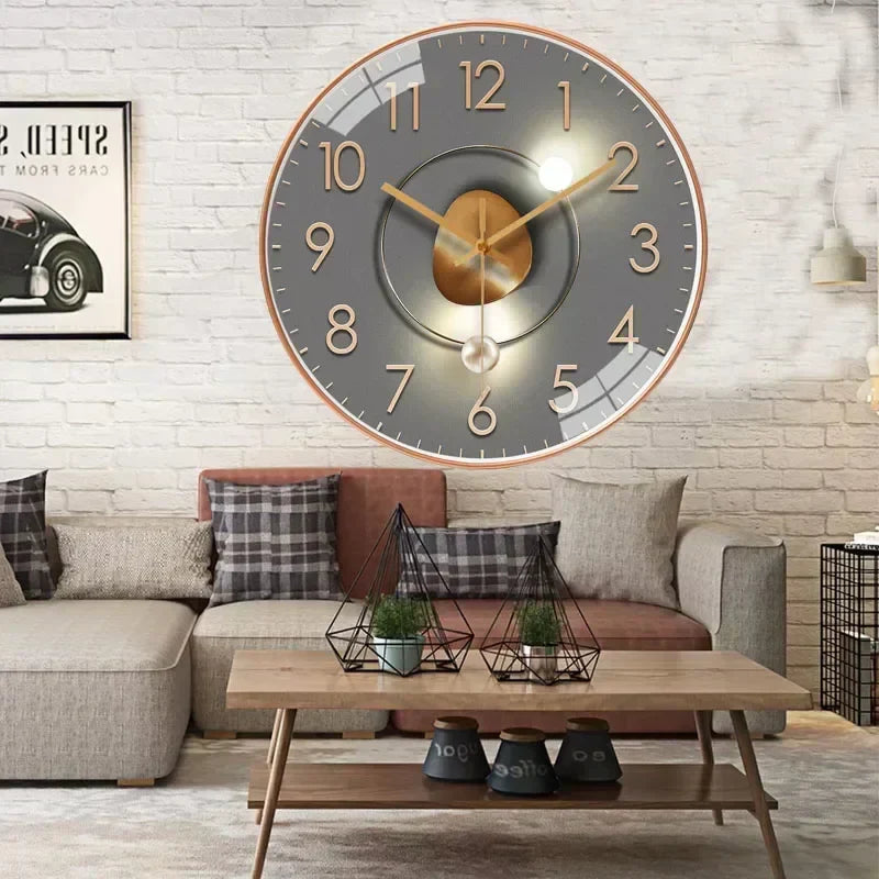 Wall Clock Silent Digital with Modern Design | Tisira