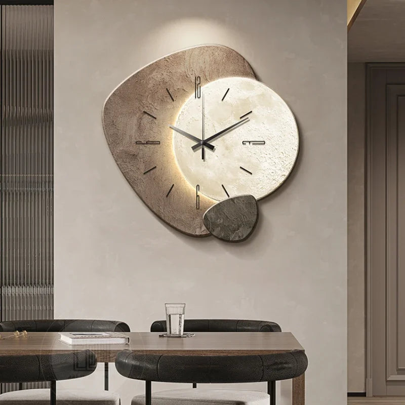 Wall Clock Silent Quartz with Backlight Modern Style | Lureva