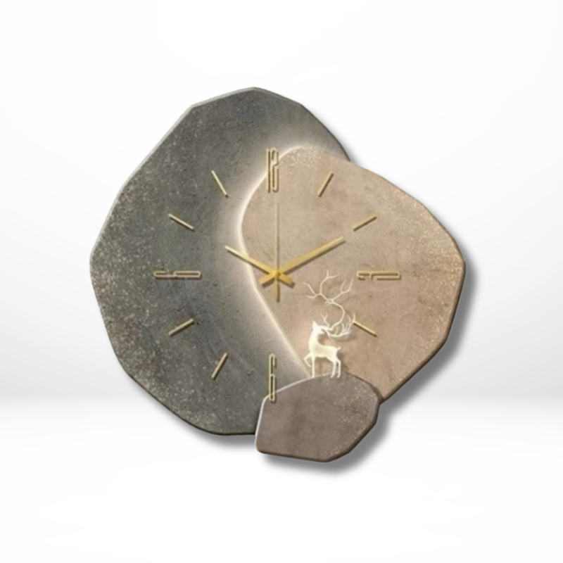 Wall Clock Silent Quartz with Backlight Modern Style | Lureva