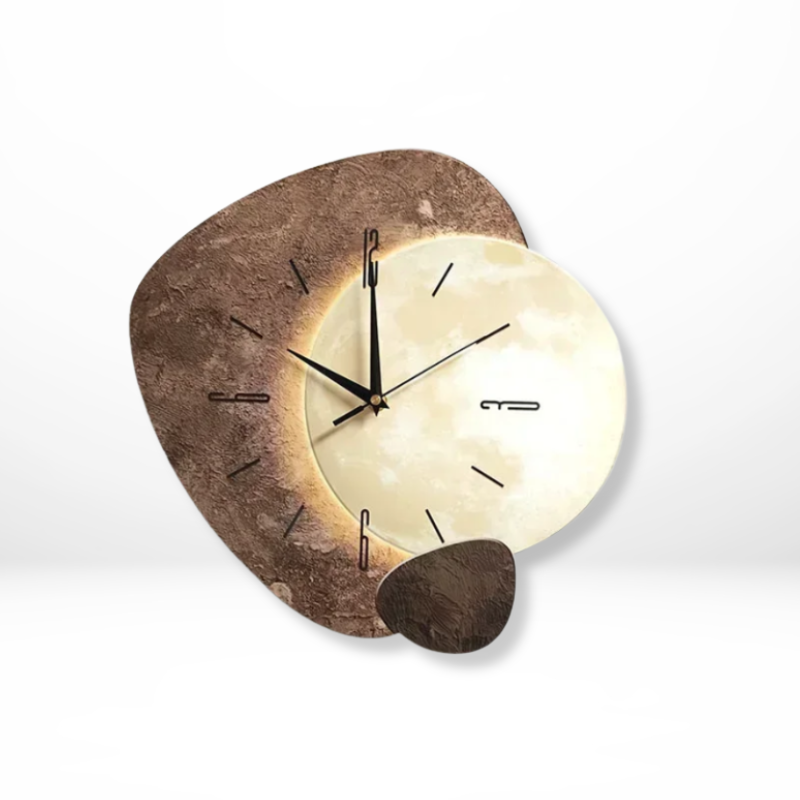 Wall Clock Silent Quartz with Backlight Modern Style | Lureva