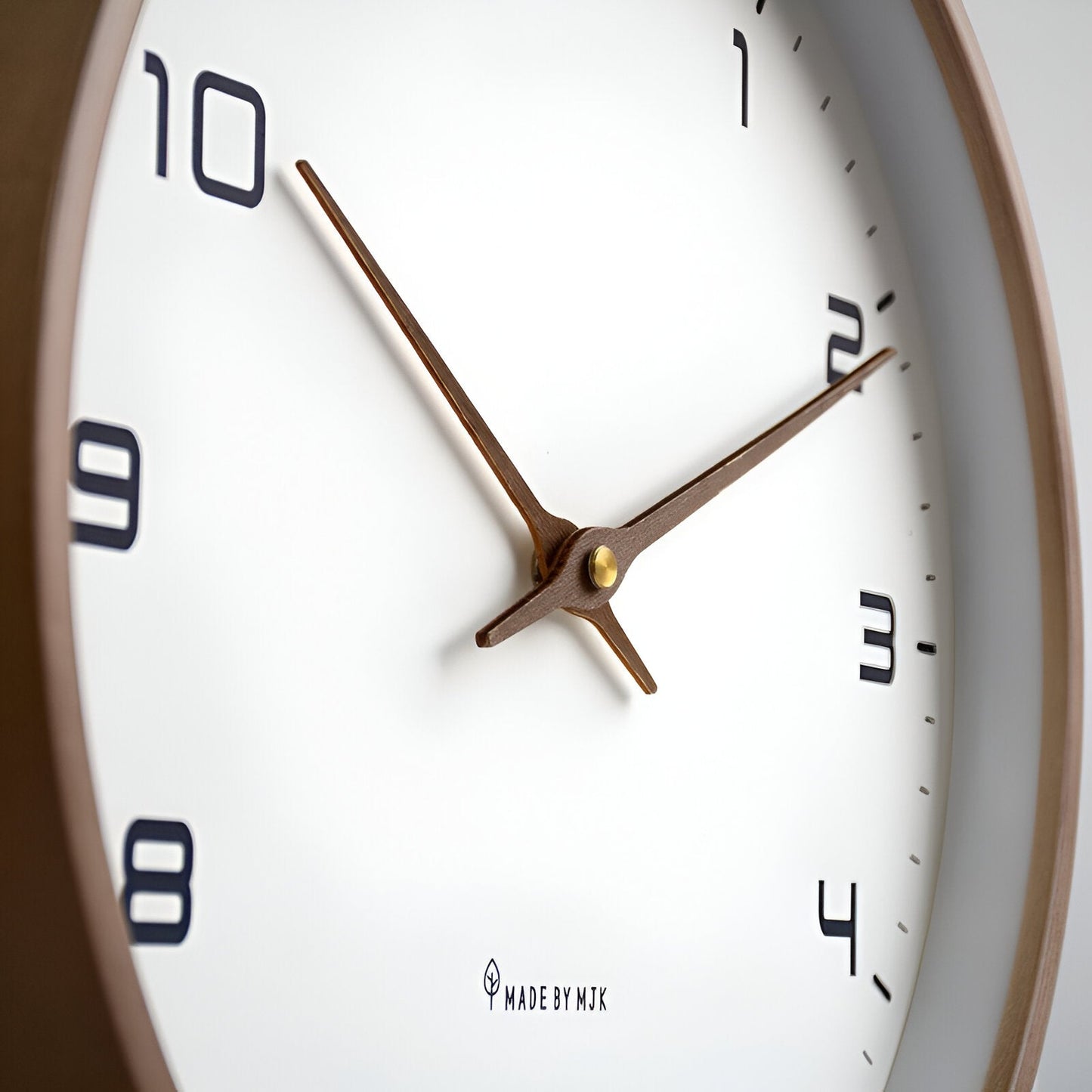 Wall Clock Wooden Minimalist Nordic Style | Timora