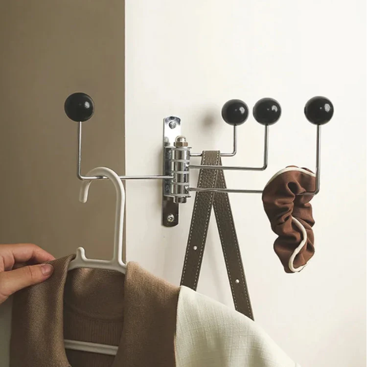 Wall Hook Rack Metal Midcentury Wall Storage | Everlyx