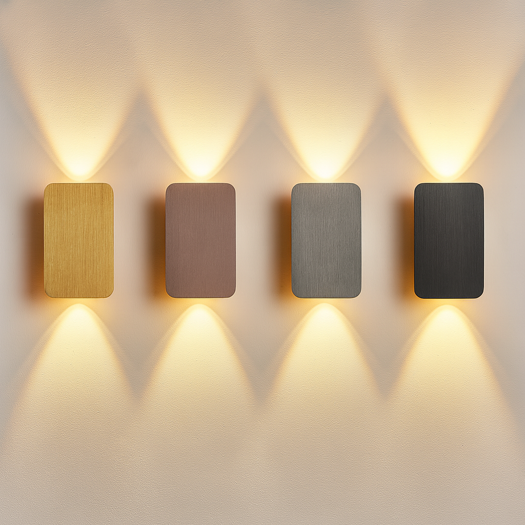 Wall Light Aluminium LED Minimalist Industrial Design | Navilo