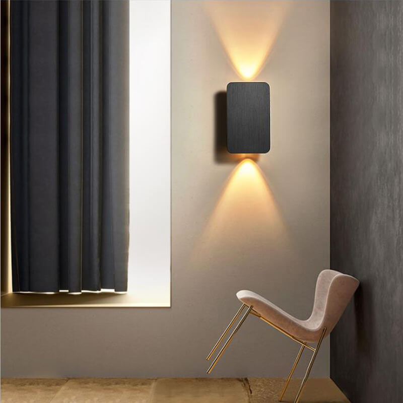 Wall Light Aluminium LED Minimalist Industrial Design | Navilo