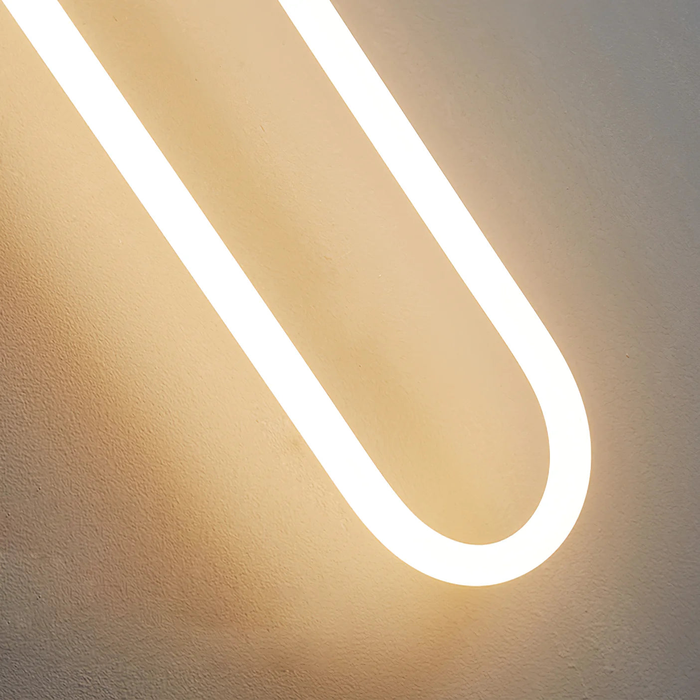 Wall Light Brass Loop in Modern Design | Rudilo