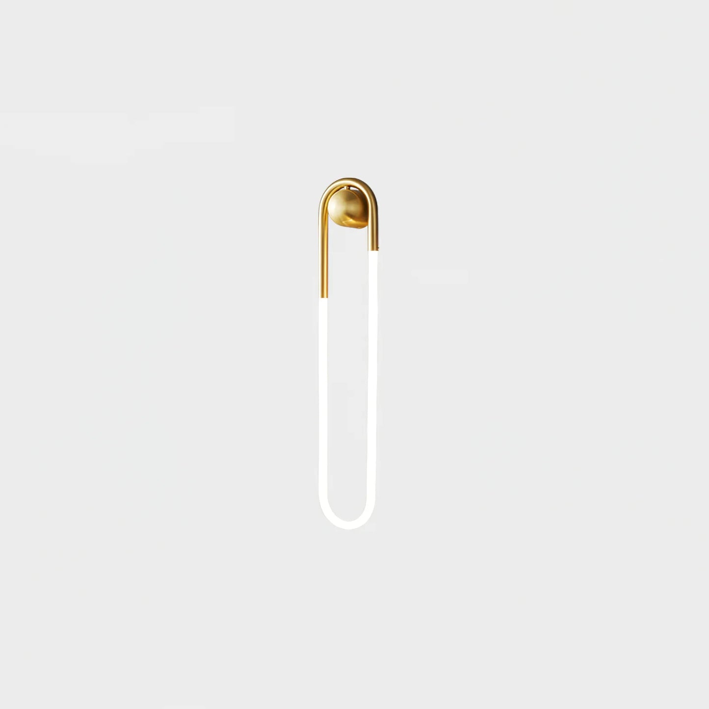 Wall Light Brass Loop in Modern Design | Rudilo