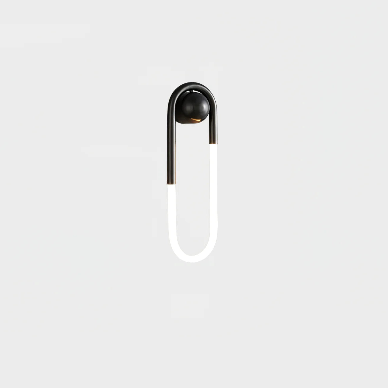 Wall Light Brass Loop in Modern Design | Rudilo