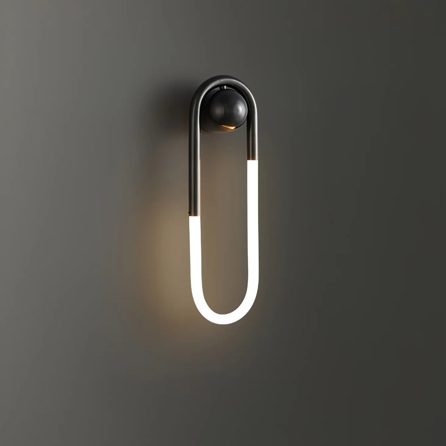 Wall Light Brass Loop in Modern Design | Rudilo