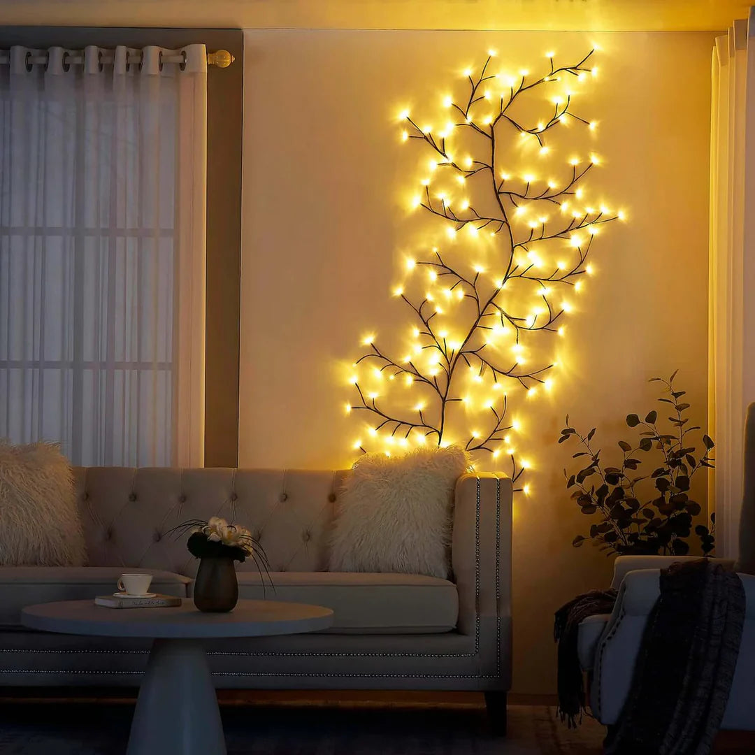 Wall Light Cherry Blossom USB LED Modern Design | Floren