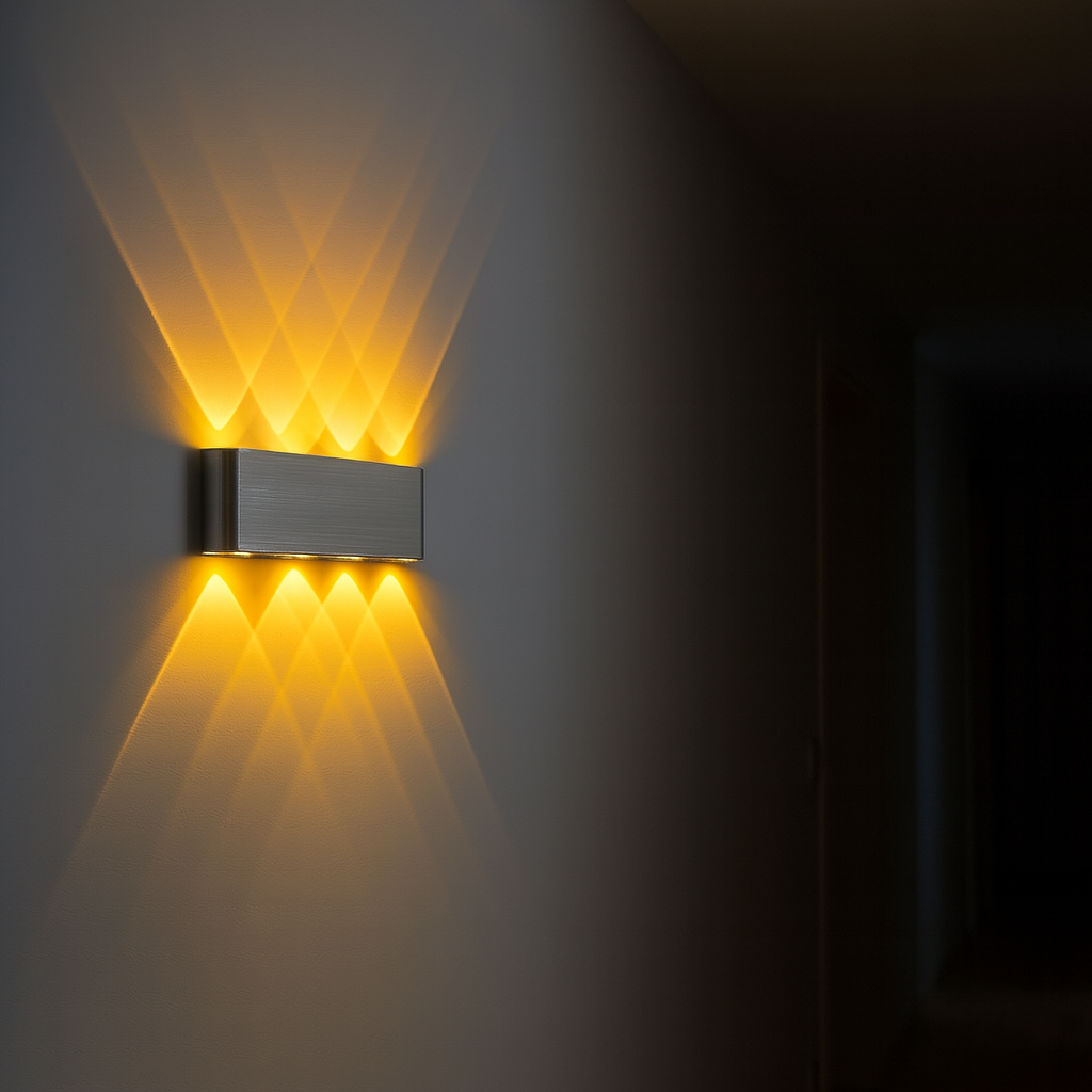 Wall Light Chromed LED for Modern Interiors | Sorvix