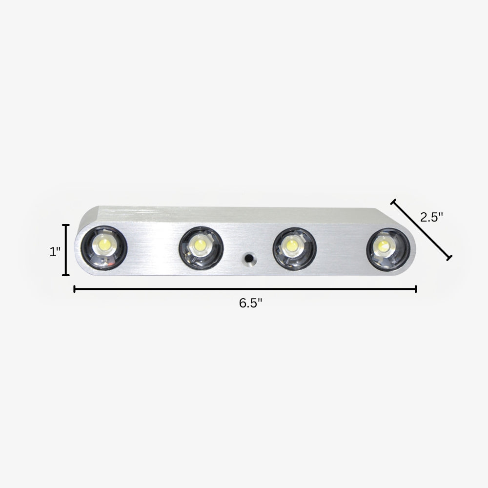 Wall Light Chromed LED for Modern Interiors | Sorvix