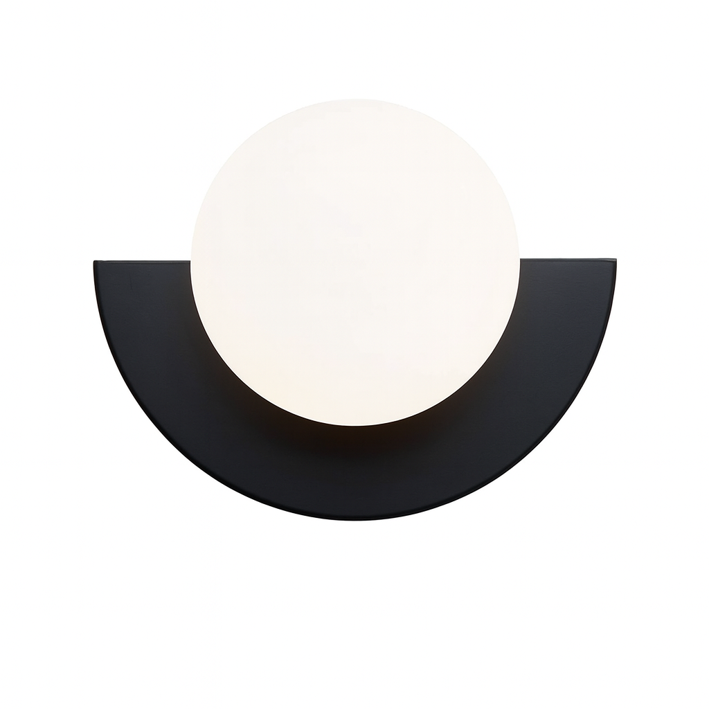 Wall Light Glass Globe Modern Wall Design | Valerno