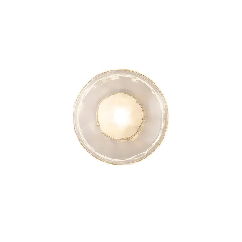 Wall Light Glass Round Nordic Design | Cetora