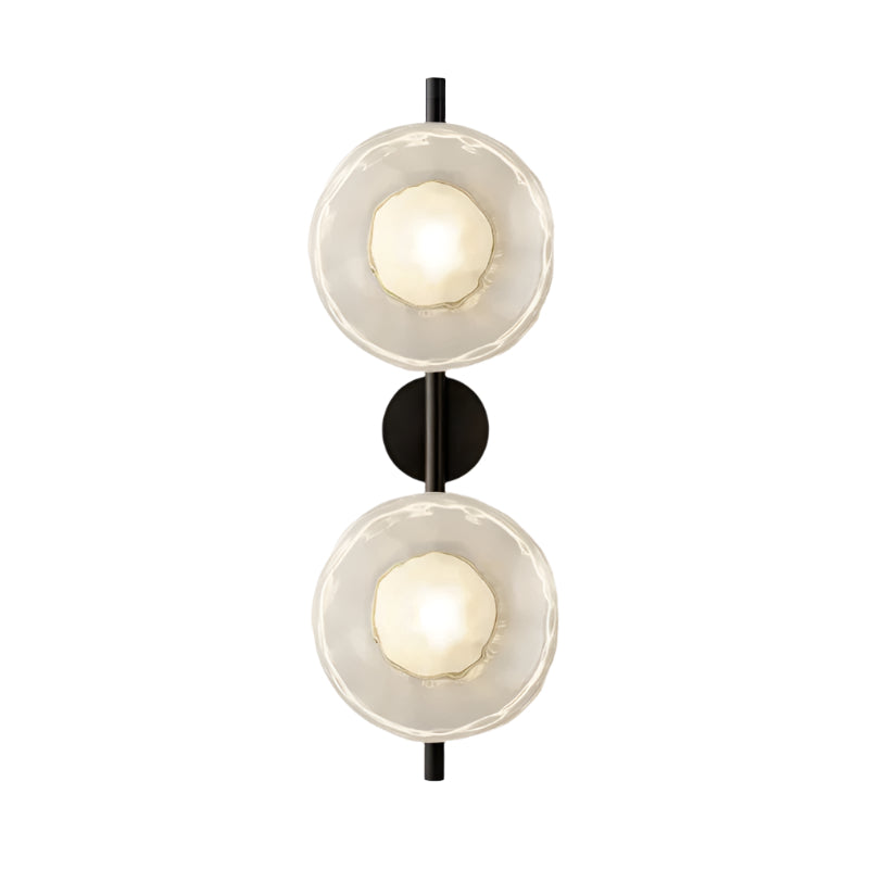 Wall Light Glass Round Nordic Design | Cetora