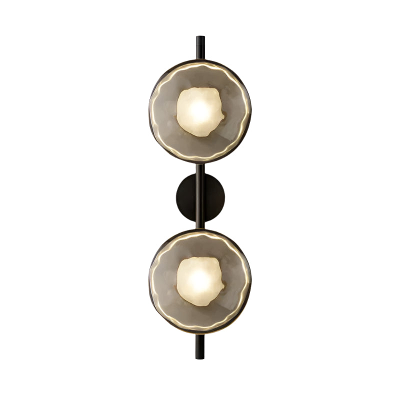 Wall Light Glass Round Nordic Design | Cetora
