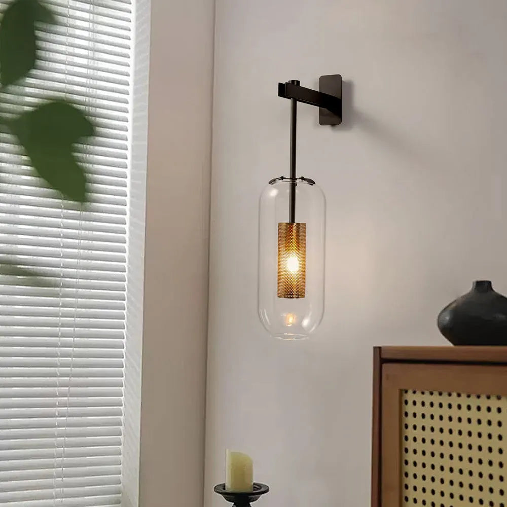 Wall Light Glass Sconce for Nordic Modern Interiors | Varalo