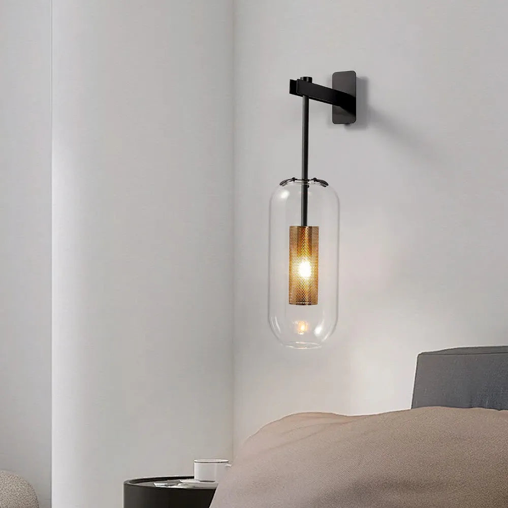 Wall Light Glass Sconce for Nordic Modern Interiors | Varalo