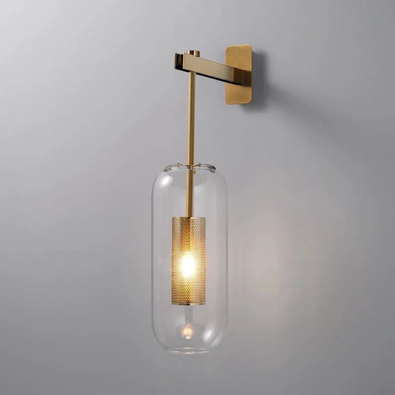 Wall Light Glass Sconce for Nordic Modern Interiors | Varalo