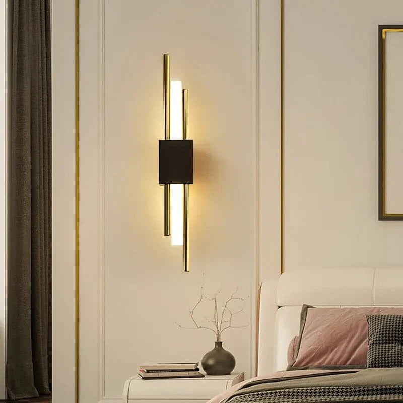 Wall Light Iron Acrylic in Modern Minimalist Style | Denaro