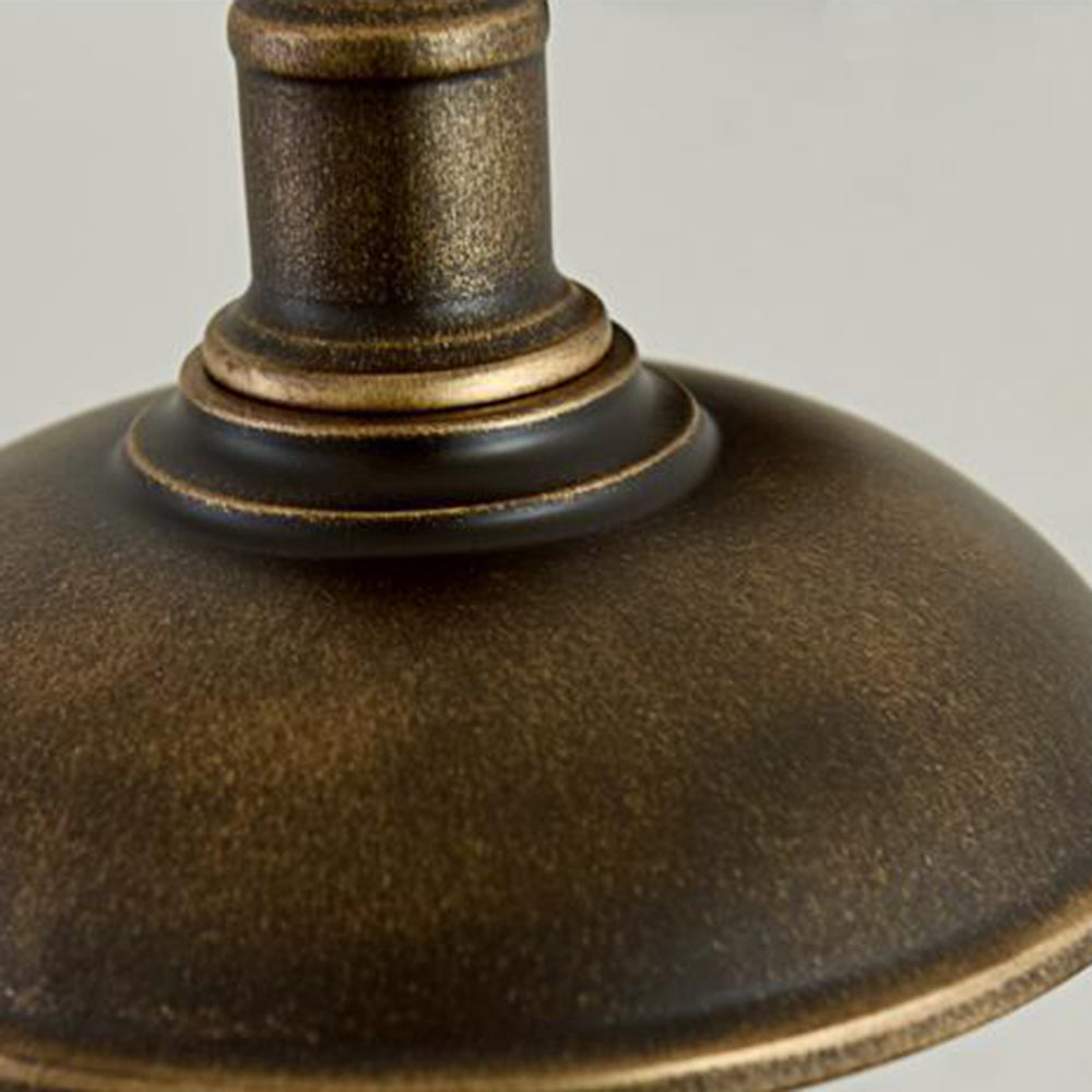 Wall Light Iron Bowl Outdoor Industrial Style | Ardeli