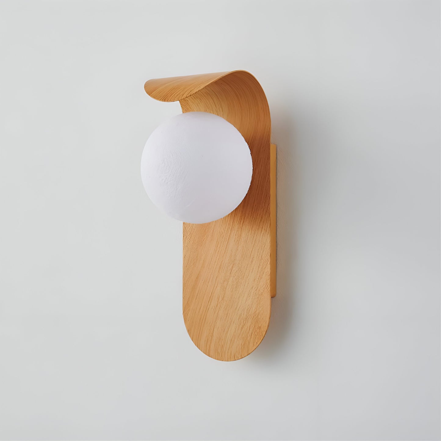Wall Light Iron Wood Accent Nordic Minimalist | Varein