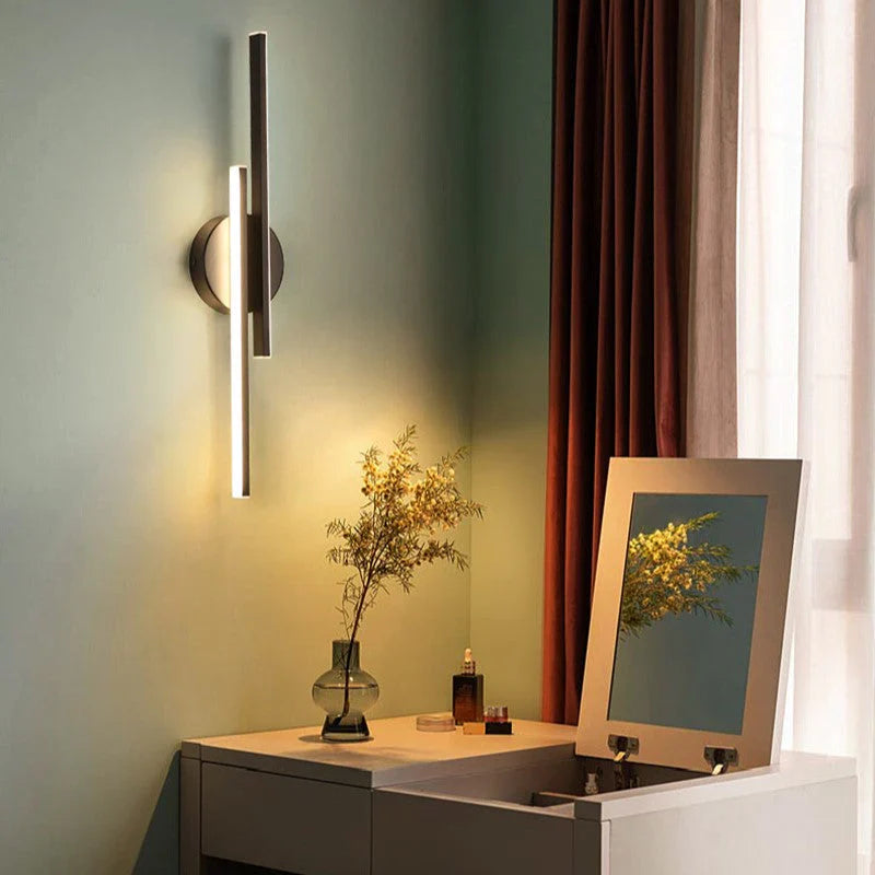 Wall Light LED Double Line in Nordic Style | Vilmar