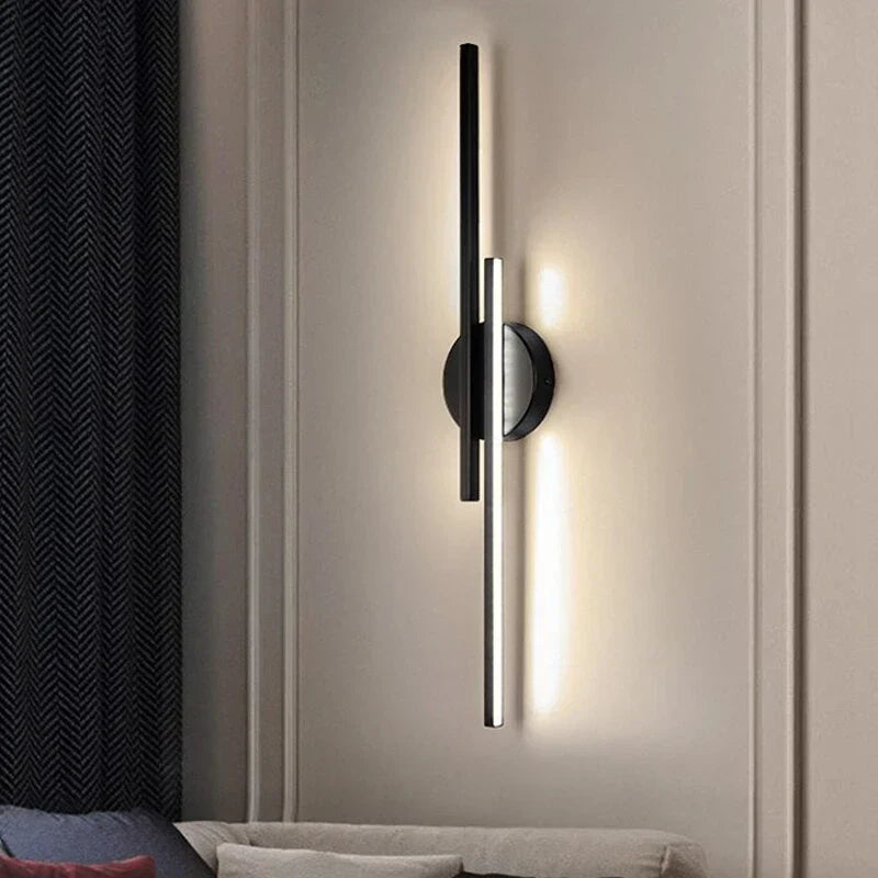 Wall Light LED Double Line in Nordic Style | Vilmar