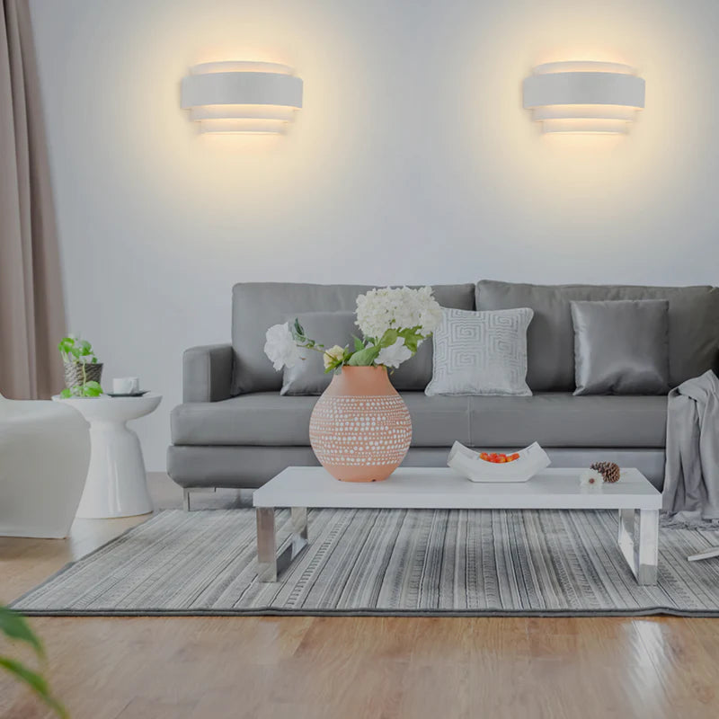 Wall Light LED Metal Rounded Contemporary Minimalist | Blonche